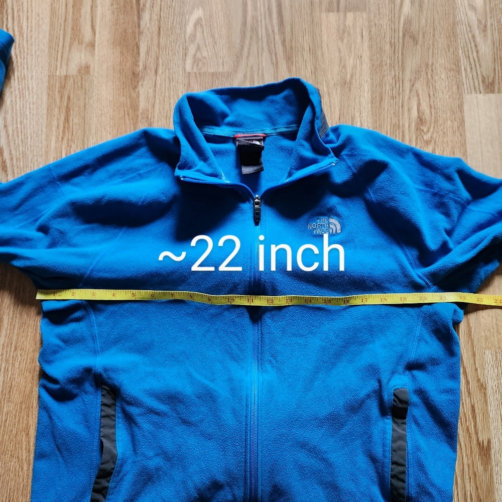 The North Face Men's Blue Fleece Jacket - Picture 9 of 9